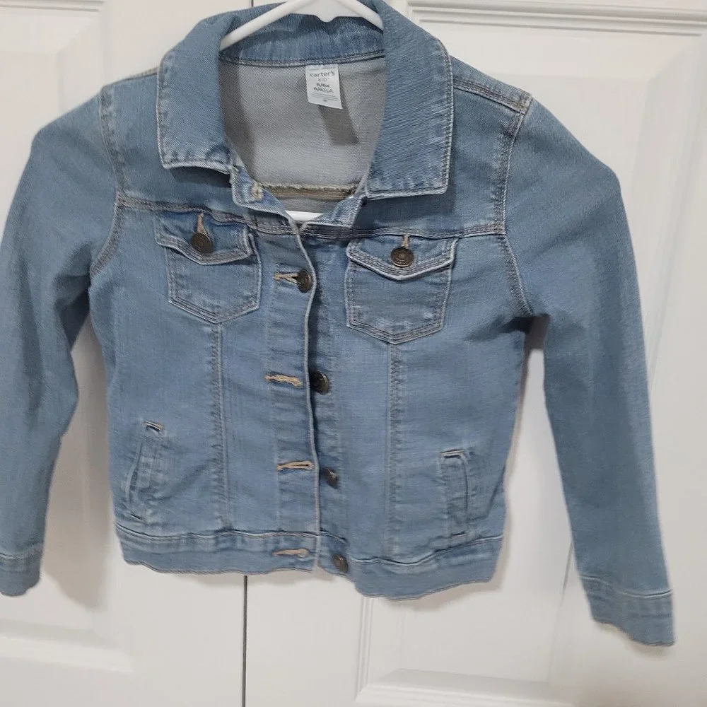 Carter's Jeans coat for girls 6/6x - Picture 1 of 7